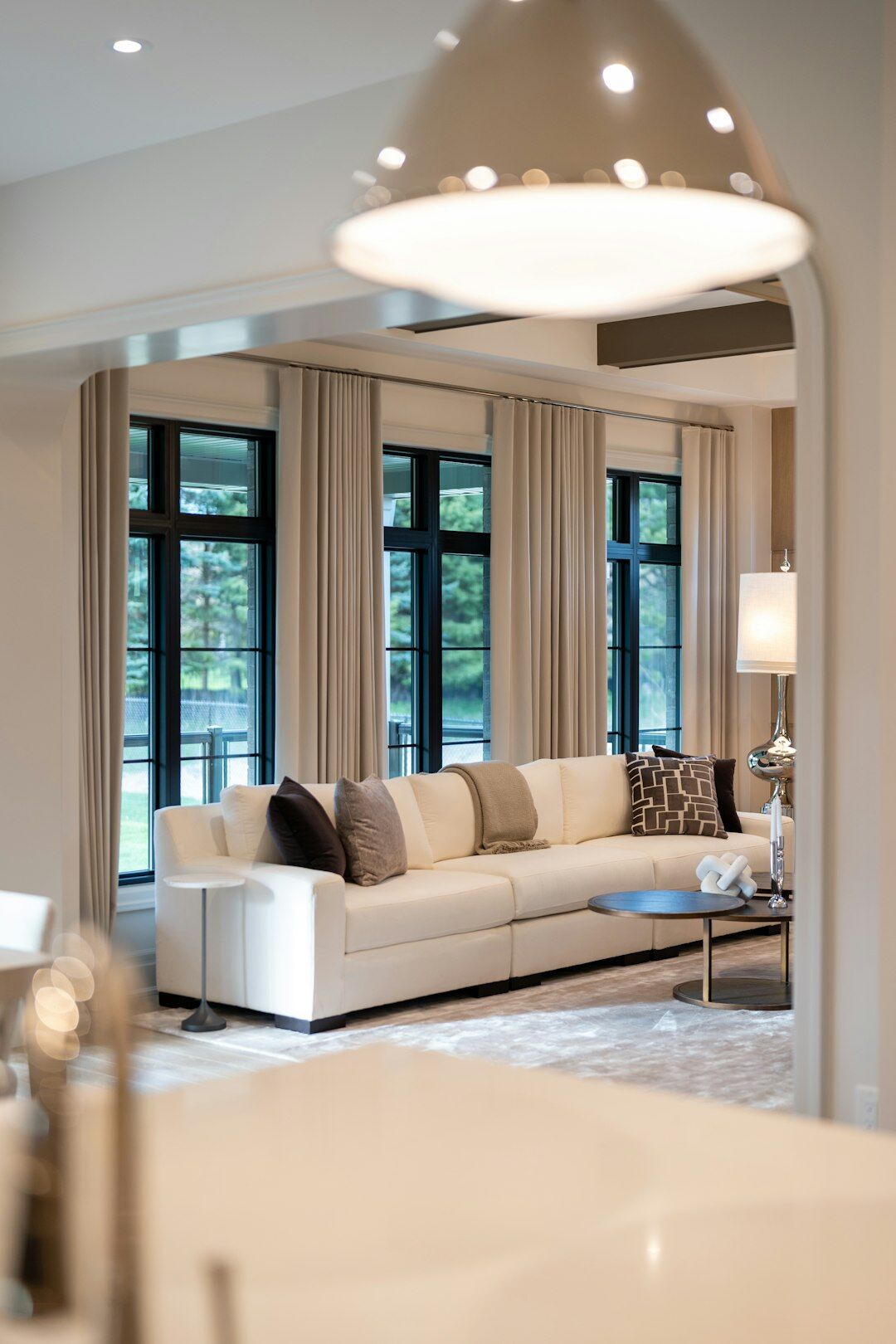 luxury sustainable home interior