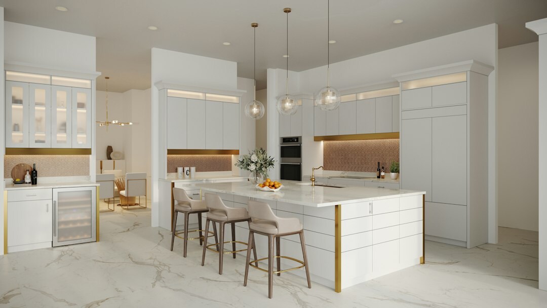 luxury kitchen interior