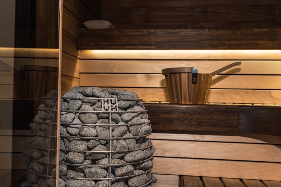 cozy home sauna